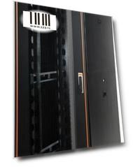 Шкаф напольный 19" 47U Estap CloudMax CLD70647U8012BF1R1 800x1200mm передняя дверь одностворчатая перфорированная задняя дверь двустворчатая перфорированная черный