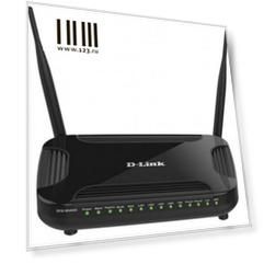 Маршрутизатор D-Link DVG-N5402G/2S1U1L/A1A 1xWAN 3G/LTE 2 FXS-порта 1 PSTN-порт USB-порт беспроводной