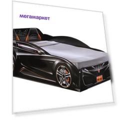 Кровать-машина Cilek Carbed Spyder черная 70х130