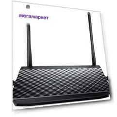 Wi-Fi роутер Asus RT-AC1200G+ Black (90IG0241-BM3000)