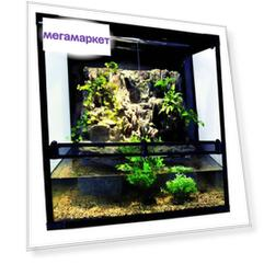 Террариум Lucky Reptile Aqua-Tarrium белый, стекло, 73,5х55х75 см