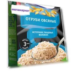 Отруби Мистраль овсяные 400 г
