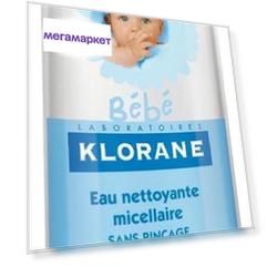 Лосьон детский Klorane Bebe очищающая 500 мл