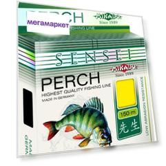 Леска монофильная Mikado Sensei Perch 0,22 мм, 150 м, 6,6 кг, clear