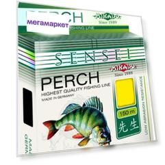 Леска монофильная Mikado Sensei Perch 0,24 мм, 150 м, 7,7 кг, clear