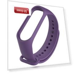 Aксессуар Ремешок Xiaomi Mi Band 3 / 4 Silicone Purple