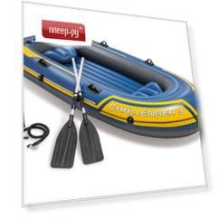 Лодка Intex Challenger-3 Set 68370