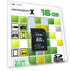 Карта памяти MIREX SDHC 16GB