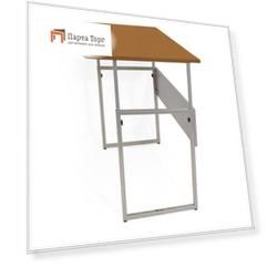 Эргономичный стол Smartstool EMS-120 для работы стоя и сидя Орех Серый