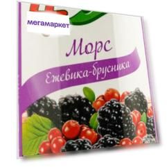 Морс 4 сезона, ежевика,брусника, 1 л