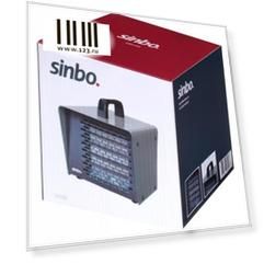 Тепловая пушка Sinbo SFH 6922 2000 Вт термостат ручка для переноски керамический нагреватель серый