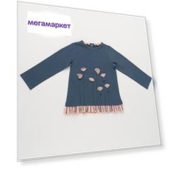Толстовка для девочки Artie, цв.синий, р-р 80