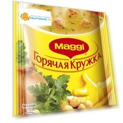 Горячая кружка Maggi гороховая с сухариками, 19гр