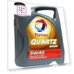 Моторное масло TOTAL Quartz 9000 5W-40 4 л