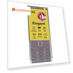 Сотовый телефон BQ Elegant 3595, золотистый