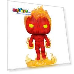 Фигурка Funko POP! Bobble: Marvel: Фантастическая четвёрка: Человек-факел