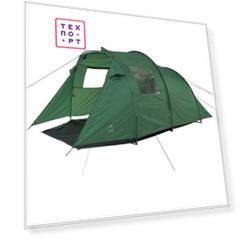 Палатка Jungle Camp Ancona 4, цвет- зеленый