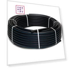 Труба Пиарком ПЭ 80 DN32x2,4 PN 10 SDR 13,6 напорная, бухта 100 м (16380)