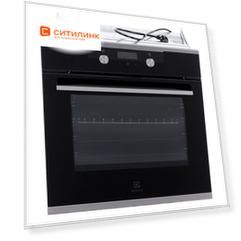 Духовой шкаф Electrolux OKF5C50X, нержавеющая сталь/черный