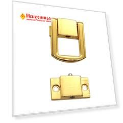 AR608 Декоративный замок 30*24мм 2шт/упак (золото)