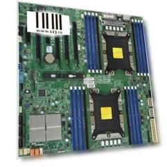 Материнская плата Supermicro MBD-X11DPI-NT-B Socket 3647 C622 16xDDR4 4xPCI-E 16x 2xPCI-E 8x 14 EATX