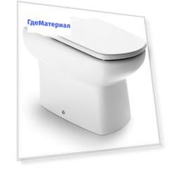 Унитаз напольный Roca Dama Senso Compacto 342518 без бачка и сиденья