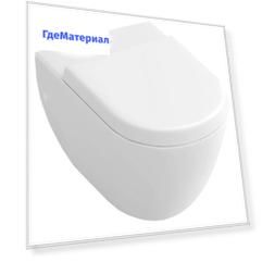 Унитаз подвесной Villeroy & Boch Subway 66041001 укороченный