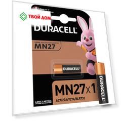 Батарейки Duracell MN27 12В 1 шт