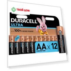 Батарейки Duracell Ultra Power AA 1,5В 12 шт
