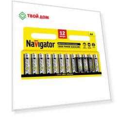 Батарейки Navigator AA NBT-NE-LR6-BP12 12 шт