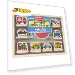 Melissa & Doug Набор штампов "Транспорт"
