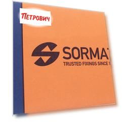 Дюбель-гвоздь Sormat 8x140 мм потайная манжета нейлон (100 шт.)