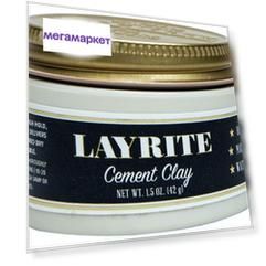 Глина для укладки волос Layrite Cement Hair Clay, 42 гр