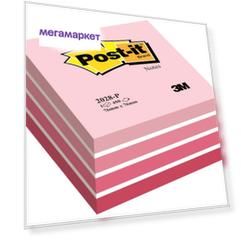 Бумага для заметок с липким слоем 3M Post-it, Розовая пастель, 76х76 мм, 450 листов