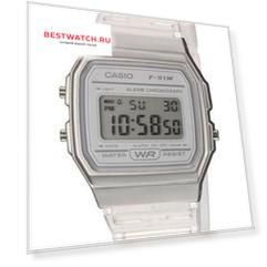 Японские наручные  женские часы Casio F-91WS-7EF. Коллекция Vintage