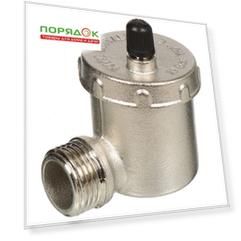 Воздухоотводчик автоматический 1/2", угловой, наружная резьба, Stout, SY-1015А, SVS-1013-000015