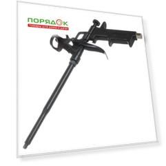 Пистолет для монтажной пены, 190 мм, алюминий, тефлоновый, Bartex, Black Teflon, CY-005H