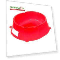 Миска для животных Гамма, №1, пластик, 0.3 л