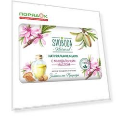 Мыло Svoboda Natural, Миндальное масло, 90 г