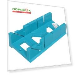 Стусло пластик, 300х110х60 мм, 4 угла, с линейкой, Bartex, 2770046082