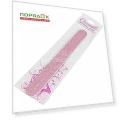 Пилка для ногтей  Cosmake NF 35 120/240, розовая