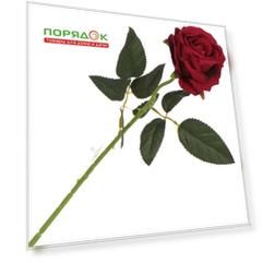Цветок искусственный декоративный Роза, 50 см, Y3-1538