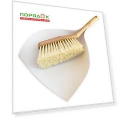 Набор для уборки совок, щетка, York, Бамбук Eco Natural, 062140
