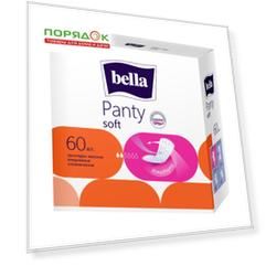 Прокладки женские Bella, Panty Soft, ежедневные, 60 шт, BE-021-RN60-096