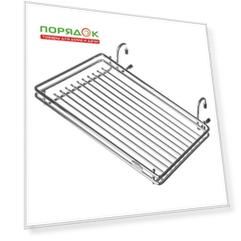 Полка на рейлинг для посуды, одинарная, 26х7х20 см, Vetta, CWJ202E, 481-030