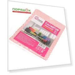 Салфетка бытовая для уборки, бамбук, 30х34 см, 3 шт, Марья Искусница, 32005