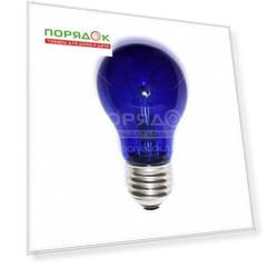 Лампа накаливания Favor Шар синяя 230-60 А55С 60 Вт E27