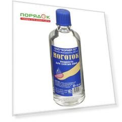 Жидкость для снятия лака, Ноготок, 110 мл
