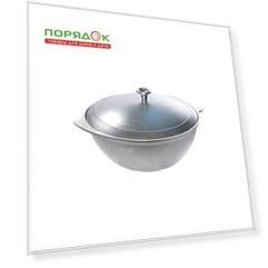 Казан алюминий, 3.5 л, с крышкой, Kukmara, К35
