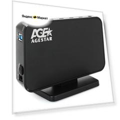 Корпус для HDD/SSD 3.5" AGESTAR 3UB3A8-6G